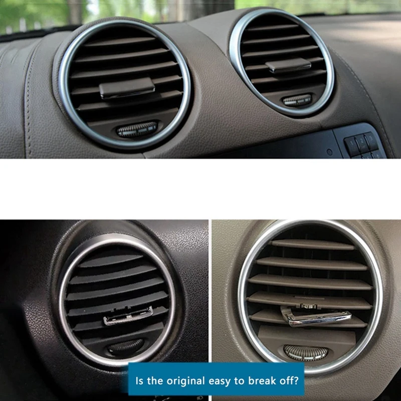 4 шт. зажим для вентиляционного отверстия кондиционера Mercedes Benz W164 X164 ML GL