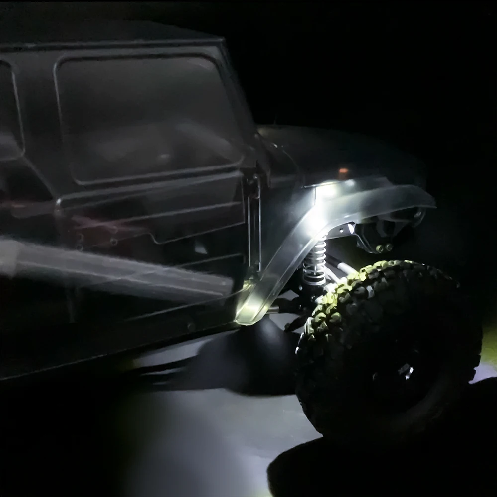 AXSPEED шасси светодиодные лампы для фотооборудования Феникс 1/10 RC Гусеничный