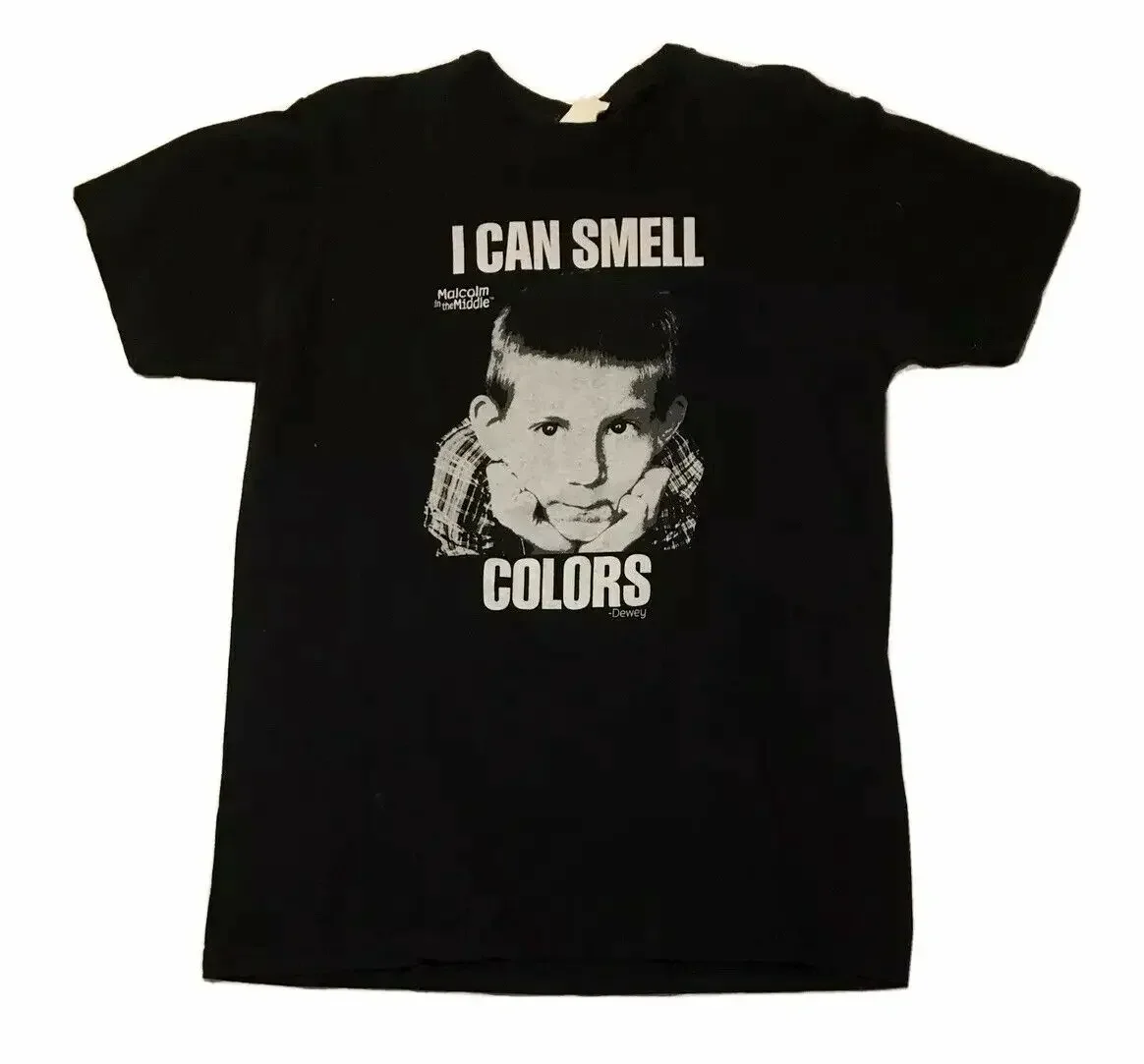 Винтажная футболка Malcolm In The Middle Dewey размер L футболки с фильмами для ТВ-шоу 2000-х
