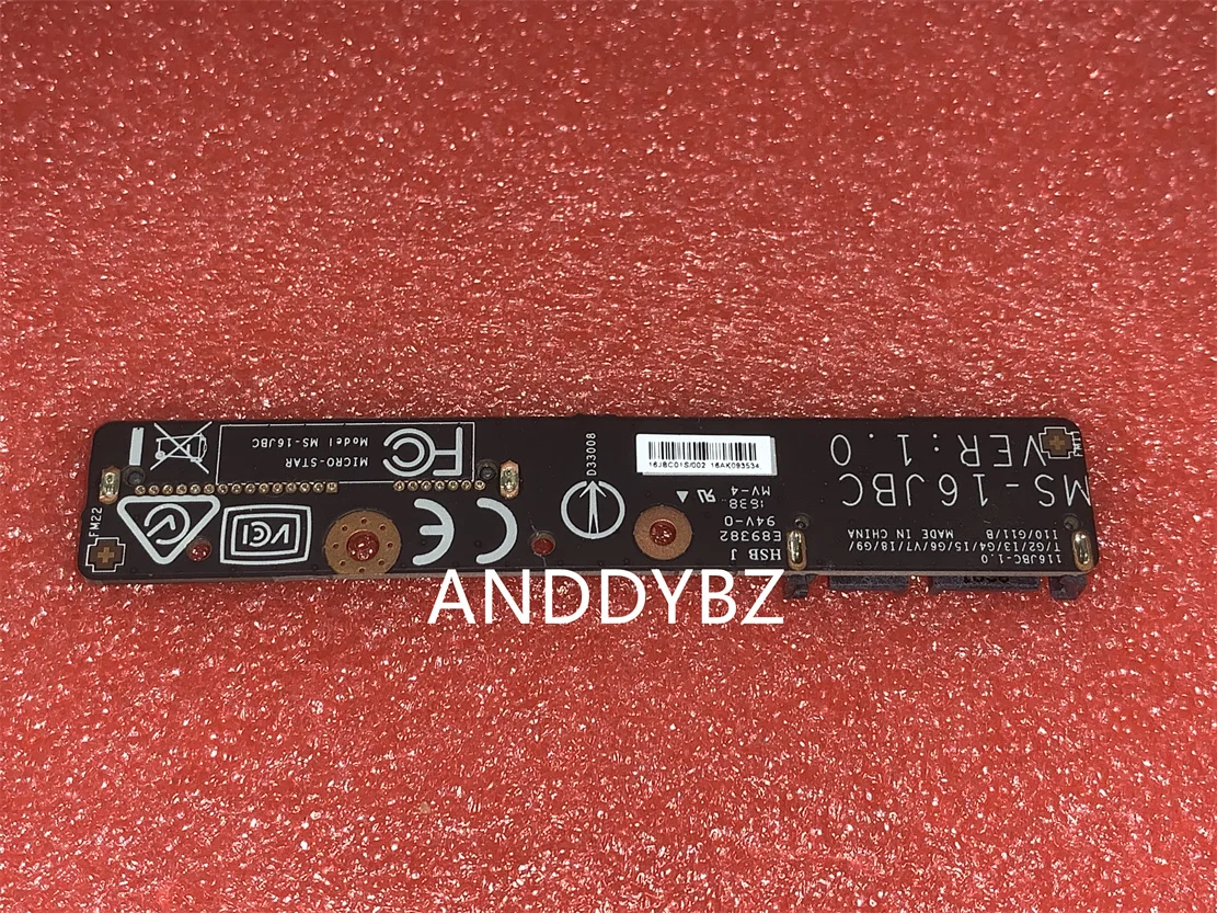 Oryginał dla MSI Leopard Gp62 SATA złącze dysku twardego Ms-16jbc 100% w pełni przetestowane