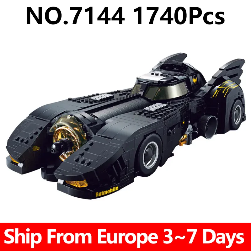 1740 шт. Детский конструктор супергоночный автомобиль |