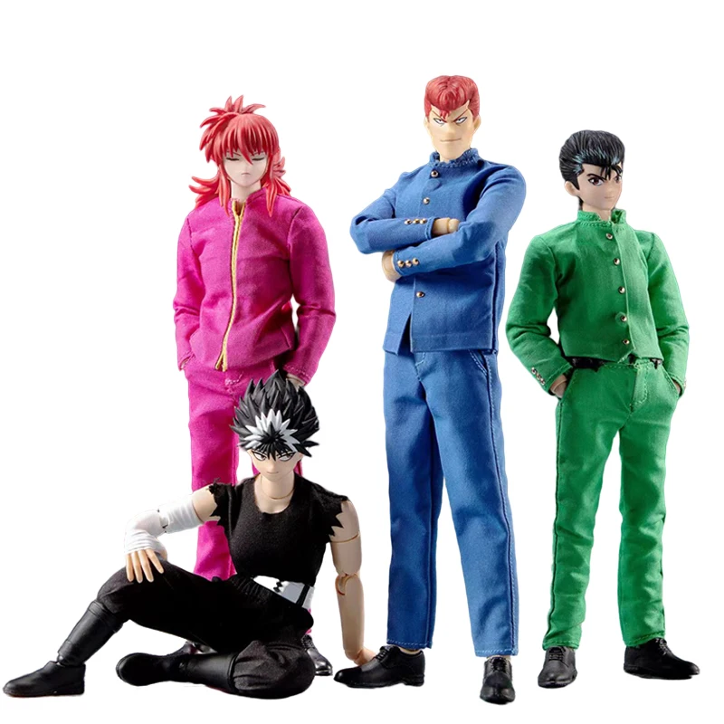 

В наличии Оригинальные великолепные игрушки GT YuYu Hakusho Jaganshi Hiei & Yoko Kurama & Urameshi Yuusuke & Kuwabara Kazuma, игрушечные фигурки