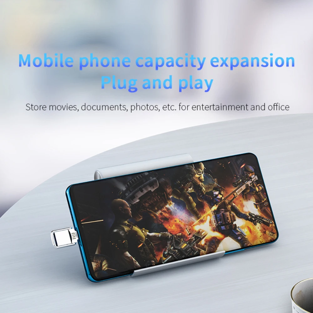 Xiaomi U Disk 2TB 1TB 256GB 128GB 512GB USB 3.1 Type-C Interface Mobile Phone Computer Mutual Transmission Portable Memory - купить по