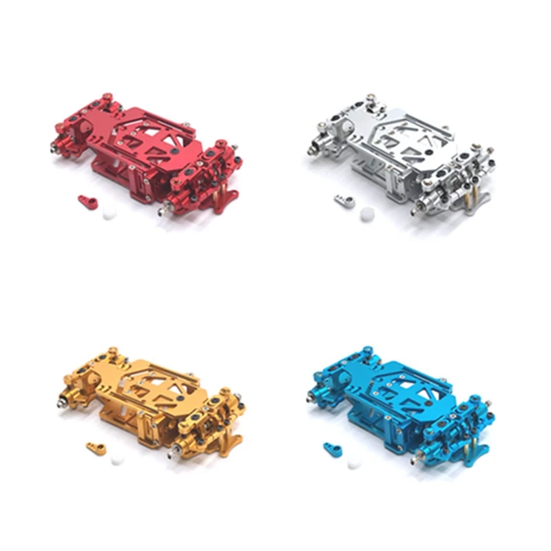 RC01 масштаб 1/28 RWD RC Drift Car колесная база регулируемое металлическое шасси комплект