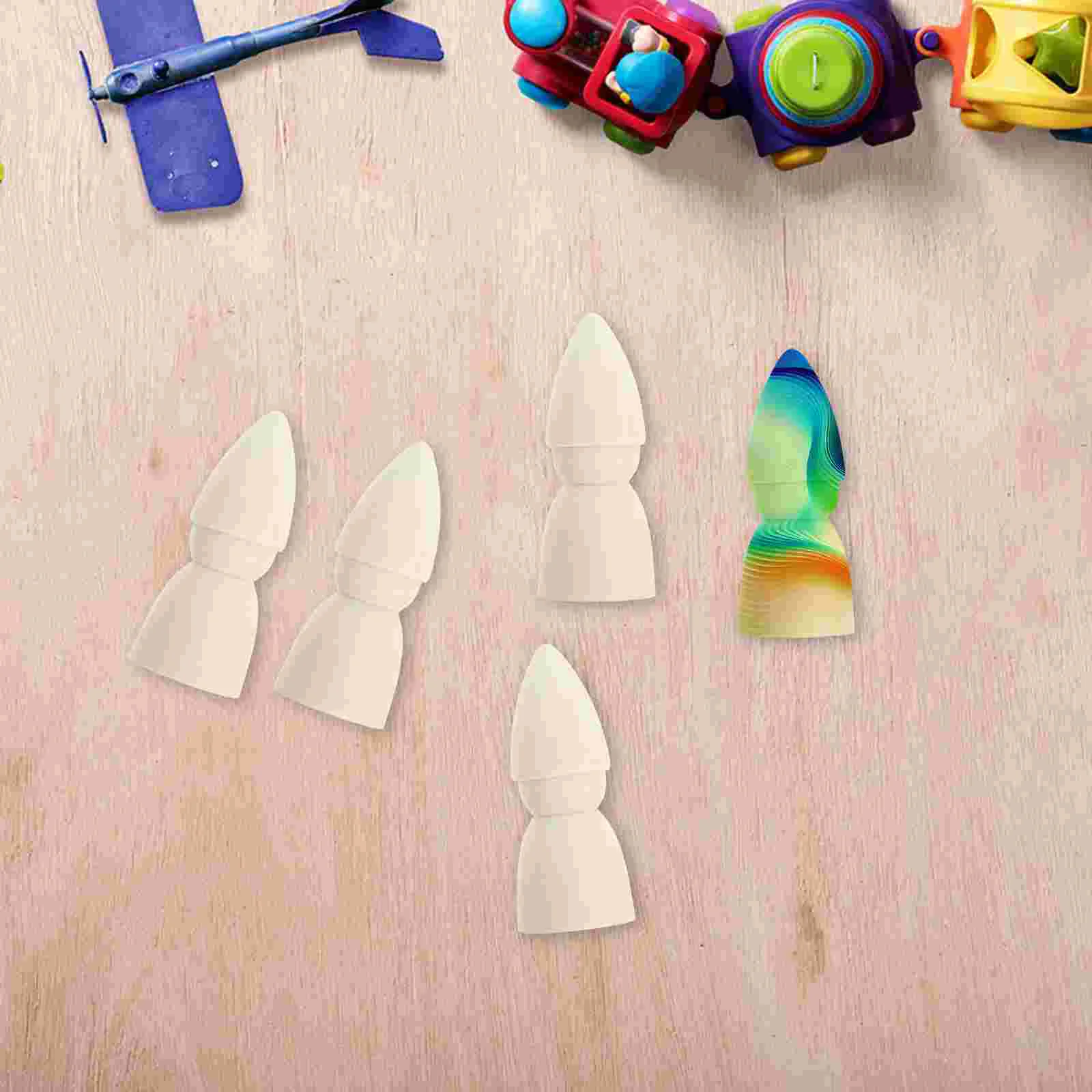 10 шт. окрашенные деревянные фигурки для детей принадлежности самостоятельного