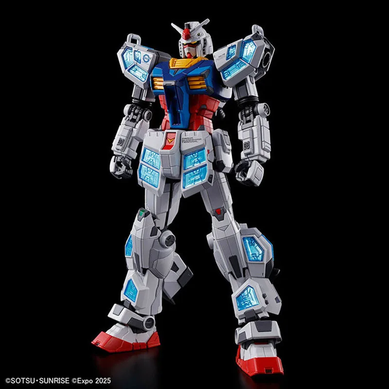 Фото Оригинальный сборный набор моделей Gundam Bandai 1/144 RX-78F00/E Gundam Feather Unit, коллекционная аниме-фигурка, модель для сборки №5