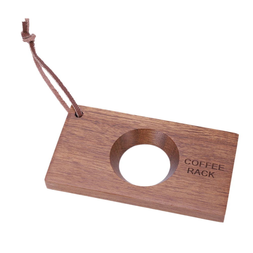

Портативная подставка для кофе, деревянный держатель для капельного фильтра, для кофейных чашек, изолированная подставка для чашек с фильт...