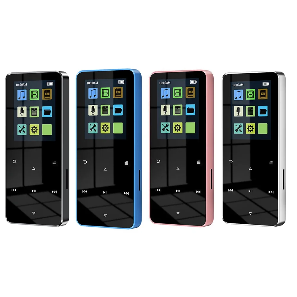 MP3-плеер TFT с сенсорным экраном 1 8 дюйма поддержкой Bluetooth 5 0 Walkman FM-радио