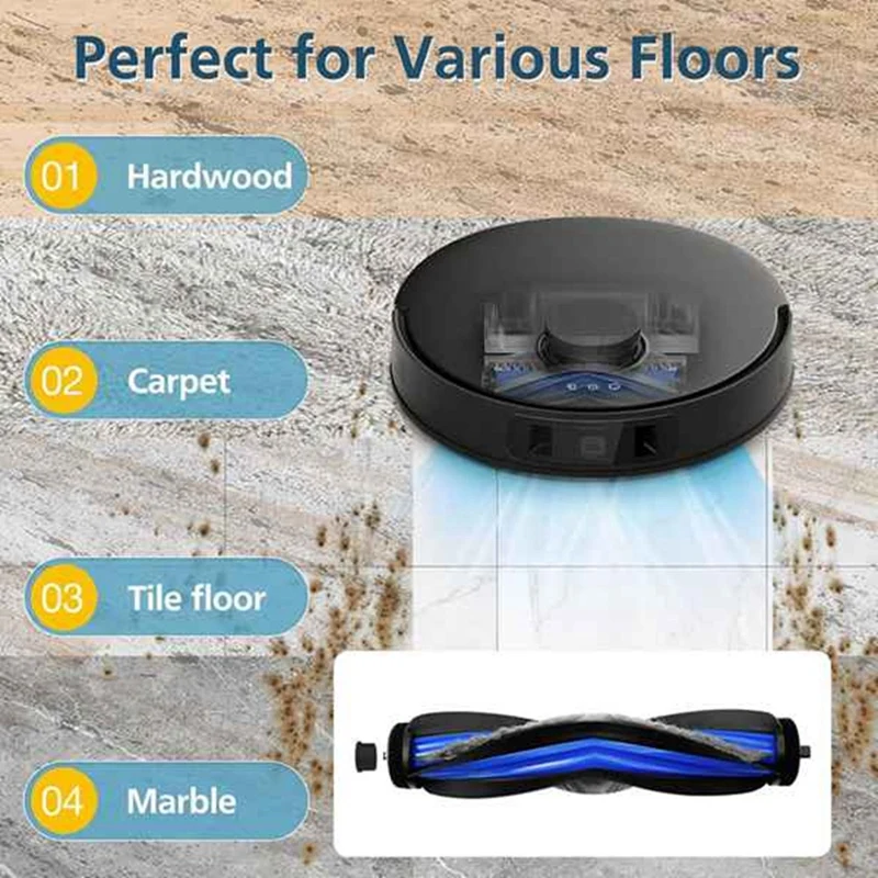 Для Ecovacs Deebot T50 PRO Запчасти для робота-пылесоса Замена основной щетки Hepa-фильтры