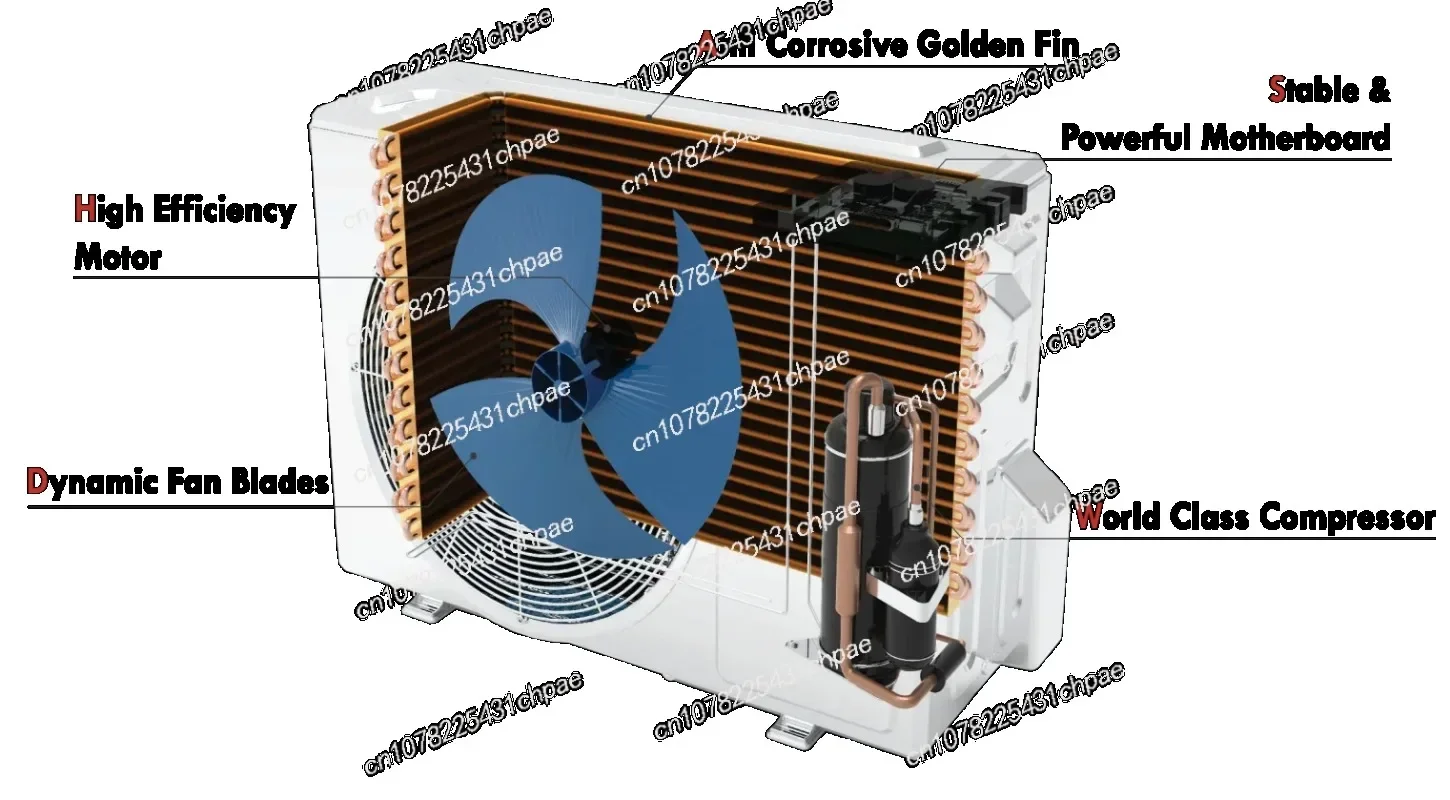 3-тонный-5-тонный напольный кондиционер разделенный R410a только охлаждение стоячий