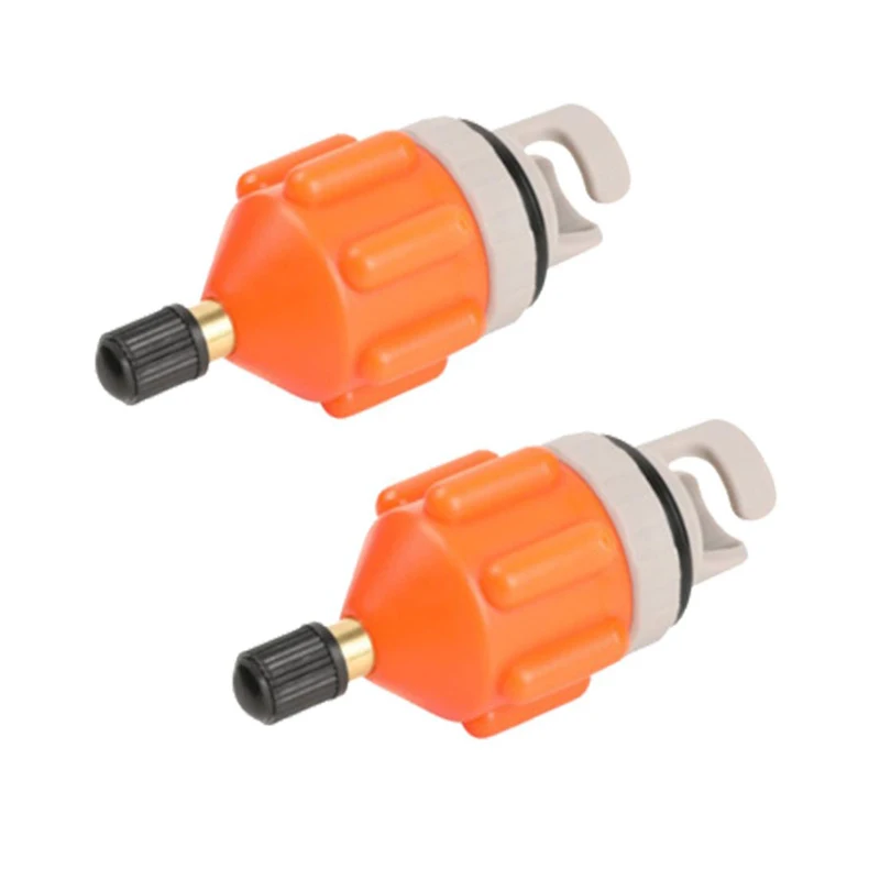 

1/2Pcs Rowing Boat Air Valve Adaptor Board Kayak Inflatable Pump Adapter Air Valve Attachment Kayak Accessories Parts Kayak Boat
