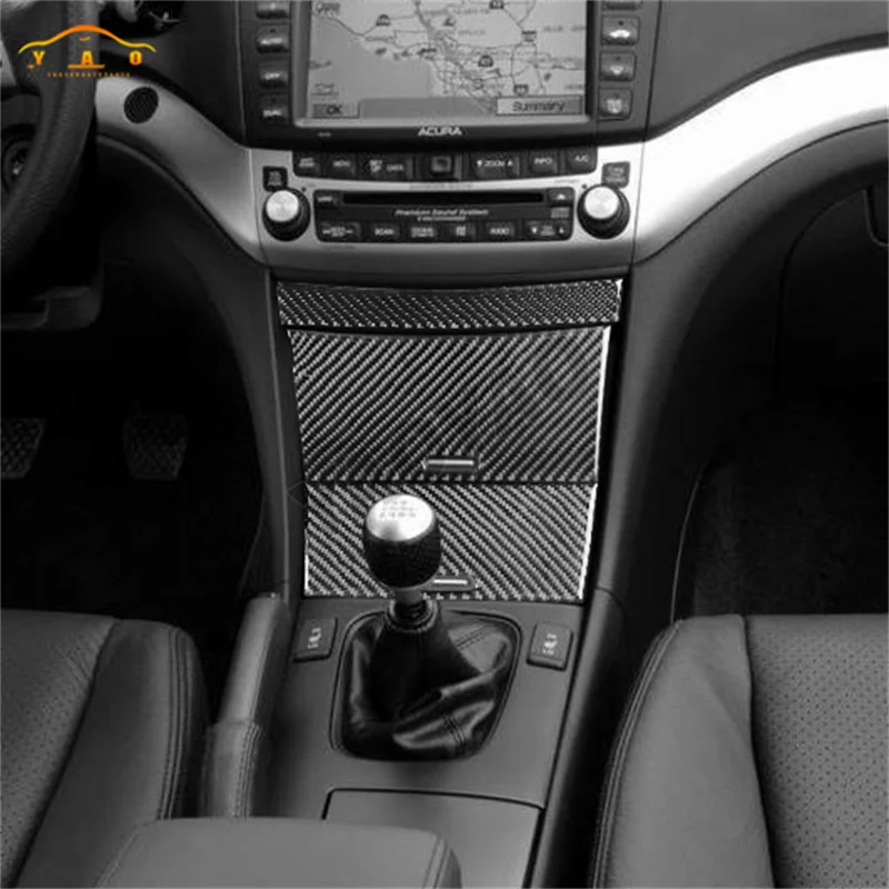 Фото Автомобильная наклейка для Acura TSX 2004 2005 2006 2007 2008, ящик для хранения центральной консоли автомобиля, накладка на прикуриватель, автомобильные аксессуары №5