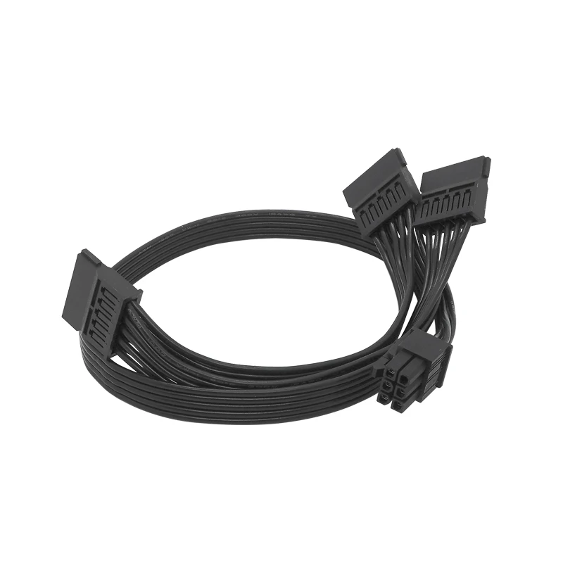 Кабель питания SATA модуль высокого качества 6Pin IDE-3 x адаптер разветвитель кабель