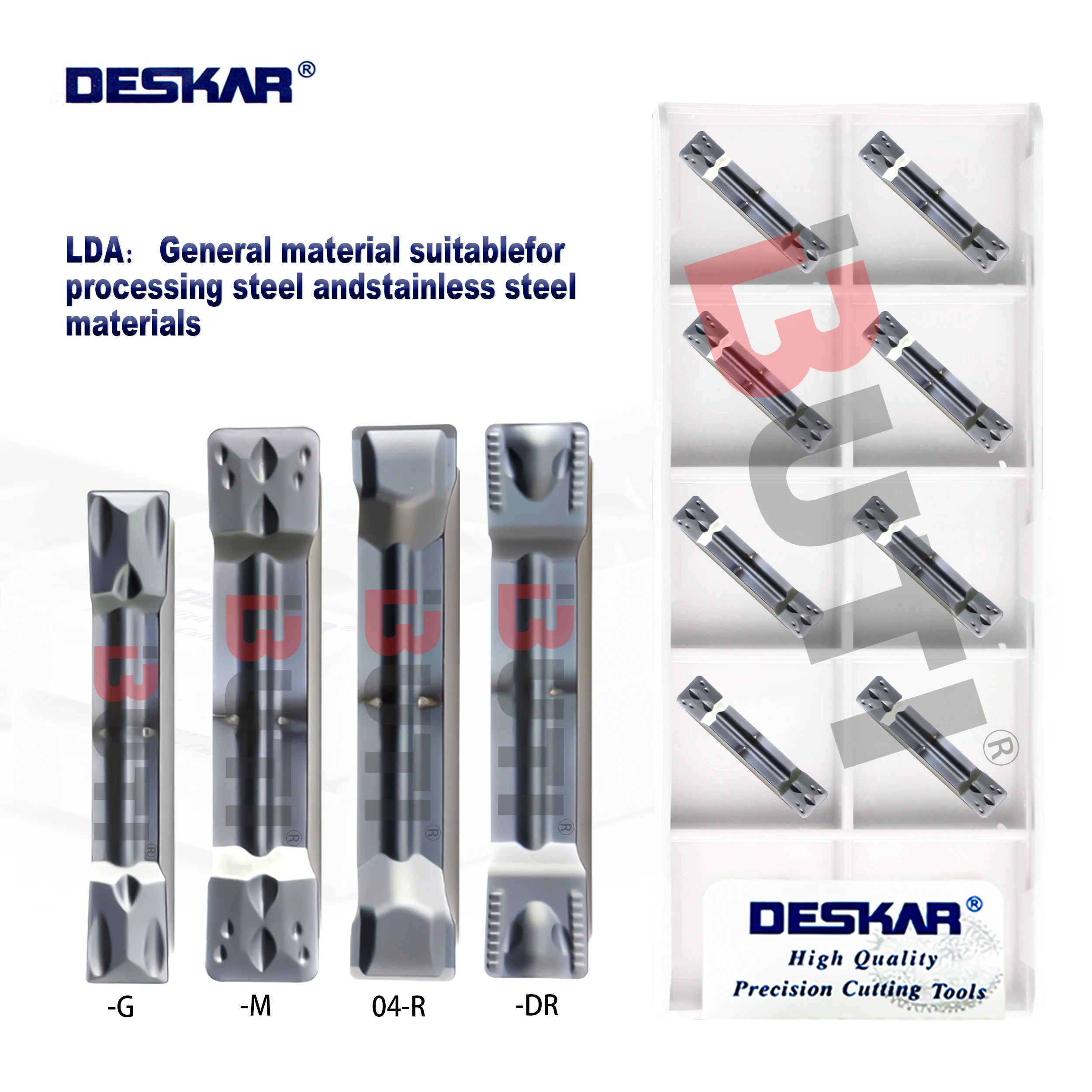 

DESKAR 100% оригинальные лезвия MGMN150-G 200-G 250-G 300-M 400-M 500-M LDA долбежные лезвия, детали токарных станков с ЧПУ, универсальное лезвие для резки