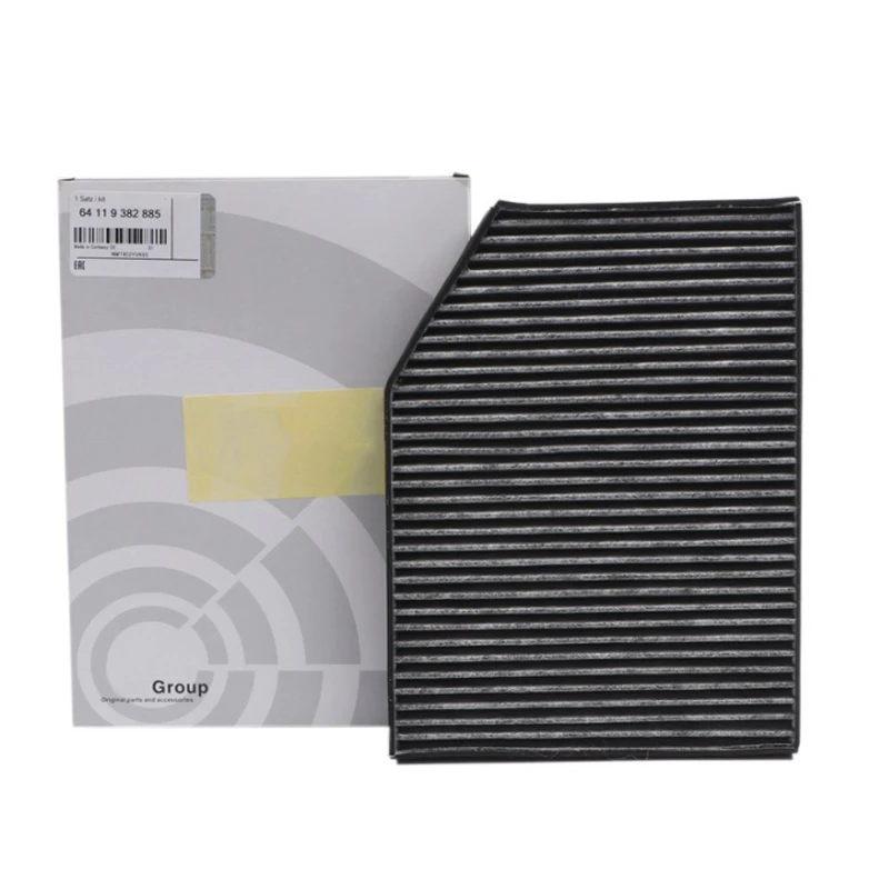 

Car Activated Carbon Cabin Filter 64119382885 for BMW X3 G01 G08 X4 G02 3' G20 Z4 G29 F97 F98 Air Grid Filter with Original Box