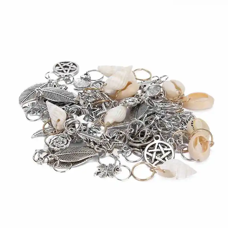 

70pcs Hair Braid Rings Dreadlocks Bead Ring Fashion Hair Decoration Hairdressing Accessories Kit