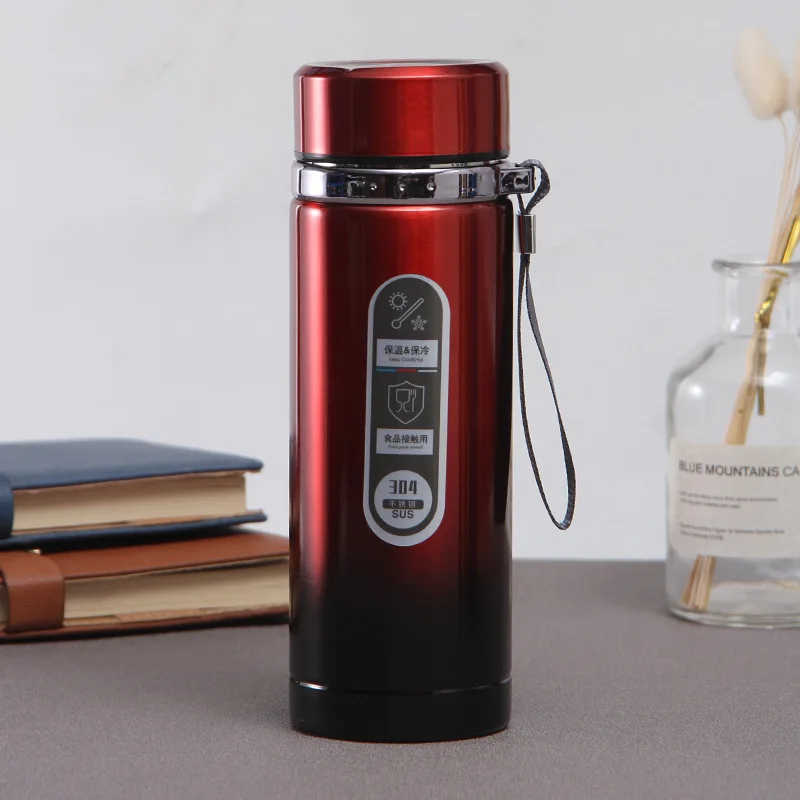 Купить Смарт-термос из нержавеющей стали, с дисплеем температуры, для занятий спортом, изоляция вакуумных колб