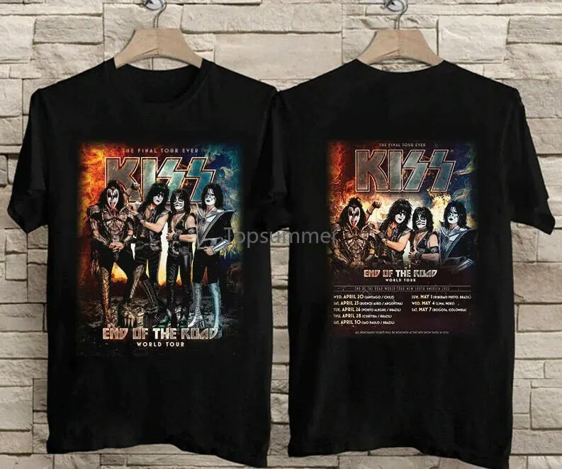 

Kiss End Of The Road World Tour 2022 T-Shirt