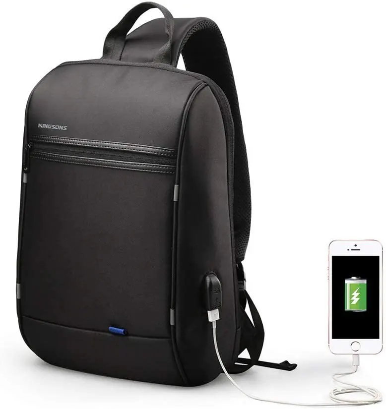 Anti-Theft Laptop Sling Backpack - Waterproof 13