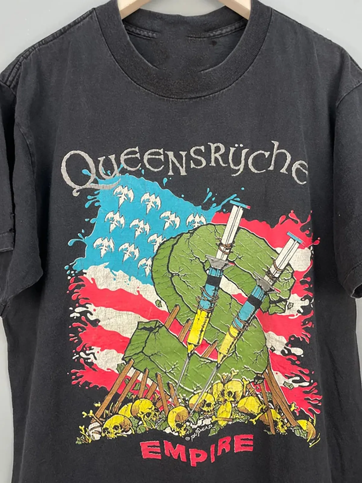 Футболка Queensryche Empire 1991 World Tour от S до 5XL GC2122