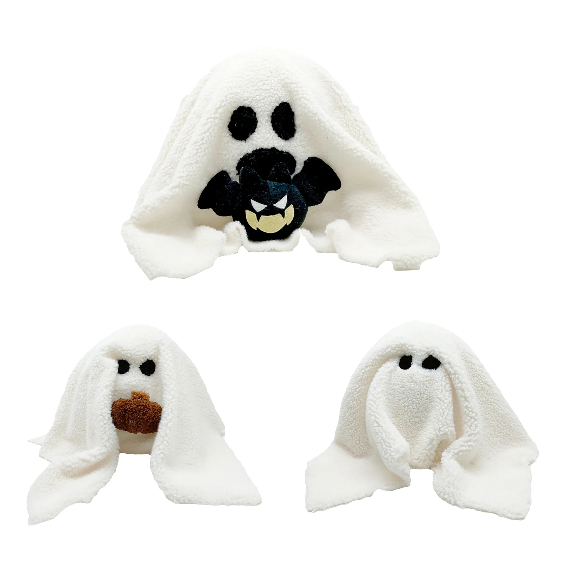 

1/3 шт. Привидение с тыквой плюшевый ГАС искусственная кожа для Хэллоуина Декор мягкий Привидение с тыквой искусственная Хэллоуин