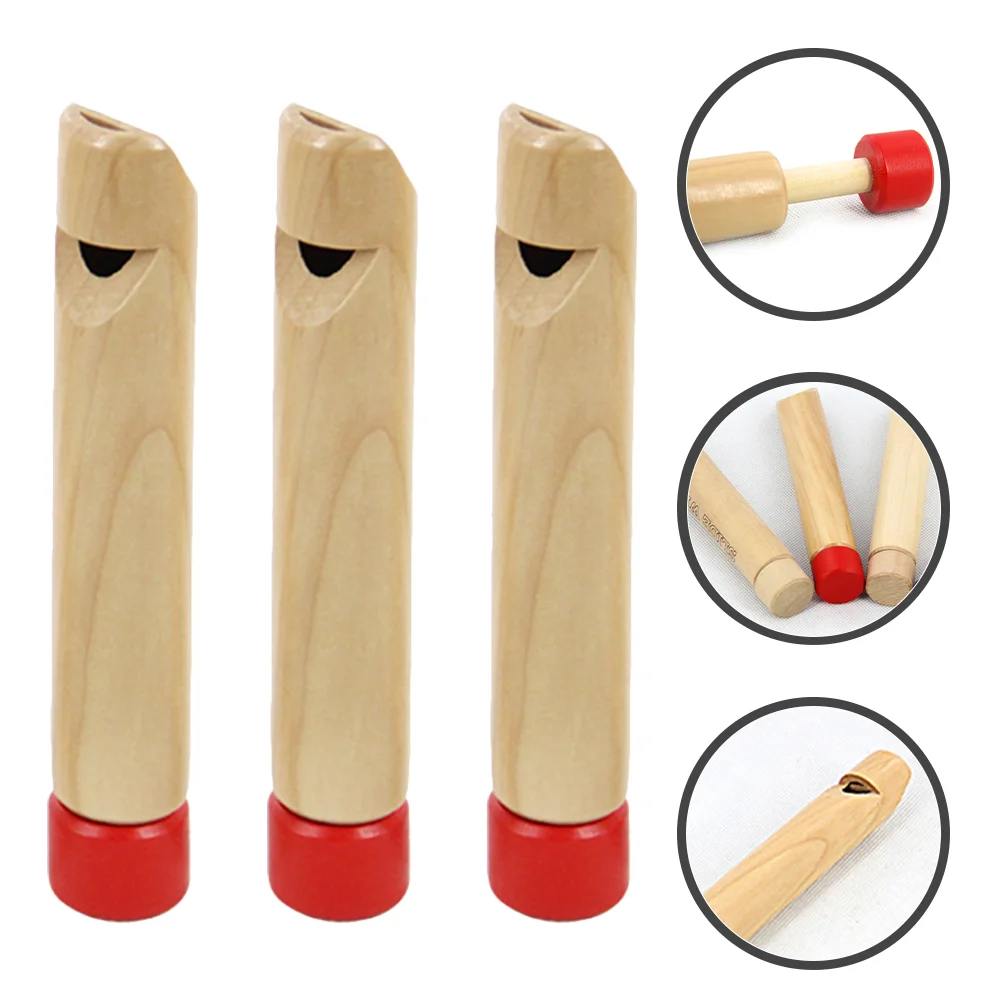 

Whistle Kids Whistles Train Educational Wood Party Favors Flute Toy Wooden Toys Children Childrens