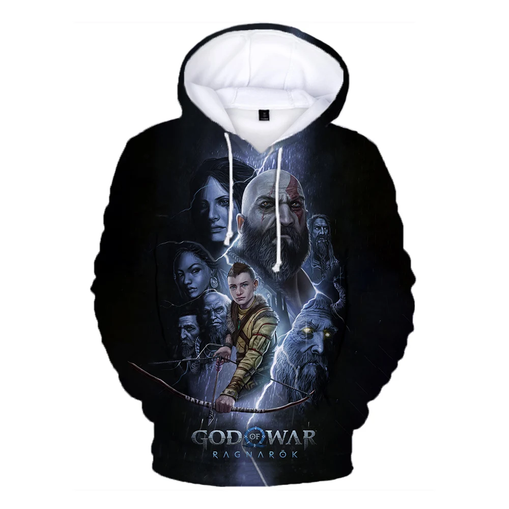 

Unisex Concert Hoodie Game Game God of War Ragnarok 3d Print Sweater Hoodie God of War Art Hoodie 2XS-4XL