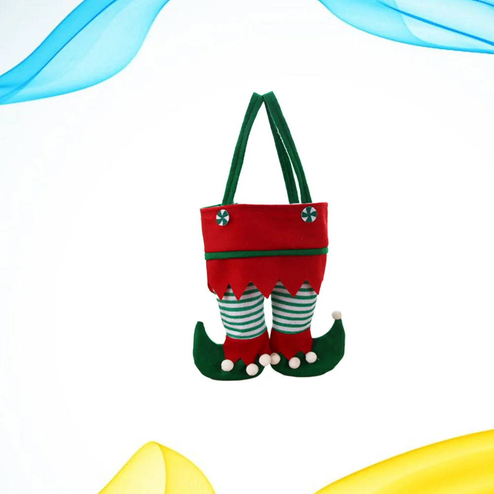 Брюки эльфа красная сумка портативный подарок на Хэллоуин Рождество для