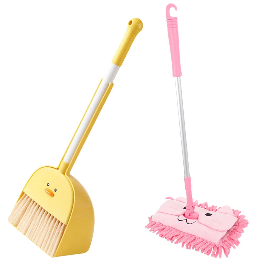 

1 Set Kids Housekeeping Cleaning Tools Children Broom Mop Dustpan Housekeeping Helper