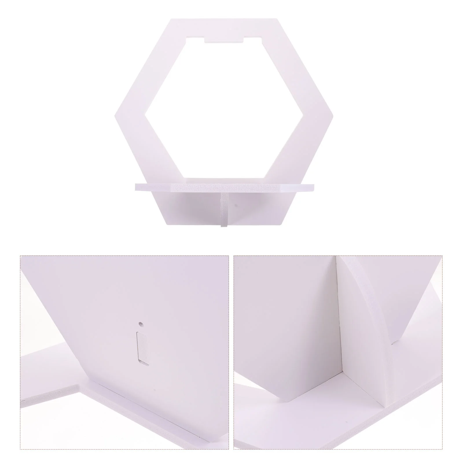 

Wall Shelf Shelves Floating Rack Display Mounted Storage Hanging Table Nightstand Geometrichoneycomb Octagon Organizers Hexagon