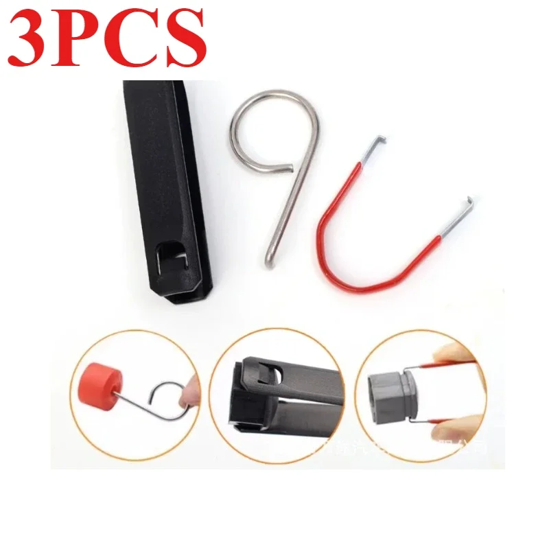 

3 шт., съемник гаек для болтов, крючки для шин, зажимы, пинцет 2,95 дюйма, инструменты для демонтажа, мини-портативный для Audi Volkswagen, детали, гайки, болты