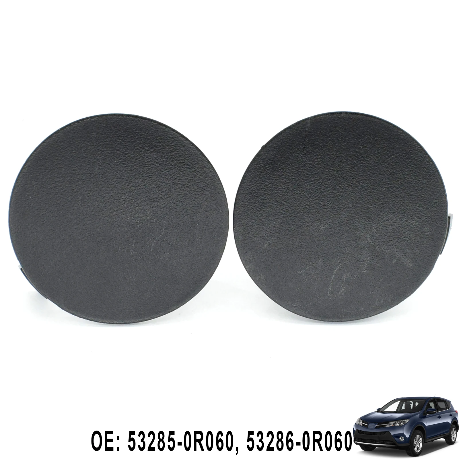 Передняя крышка буксирного крюка бампер для прицепа правая левая Крышка Toyota RAV4