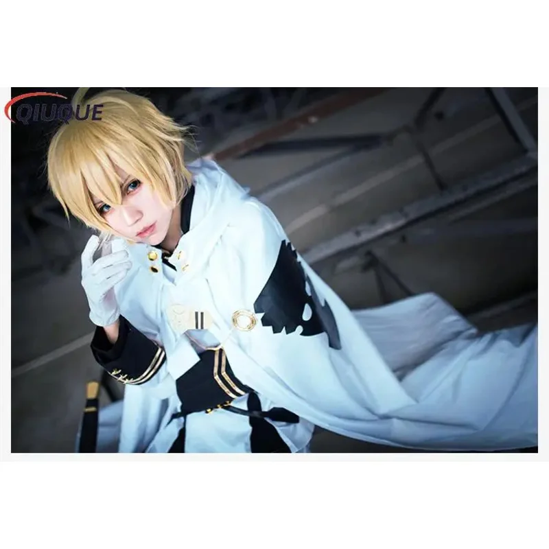 Серафим Конца Косплей Японское аниме Owari no Seraph Микаэла Хякуя Костюм с париком