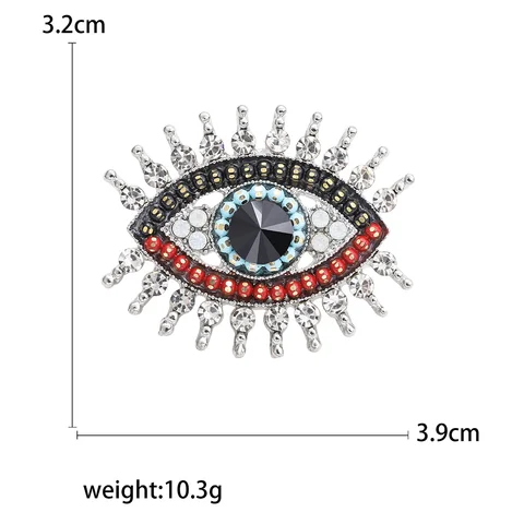 Броши «Глаз дьявола»