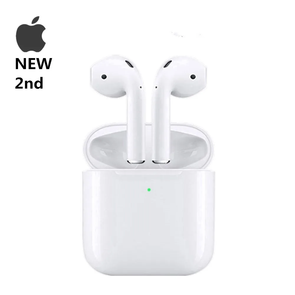 Apple AirPods 2-го поколения настоящие беспроводные Bluetooth-наушники с беспроводной
