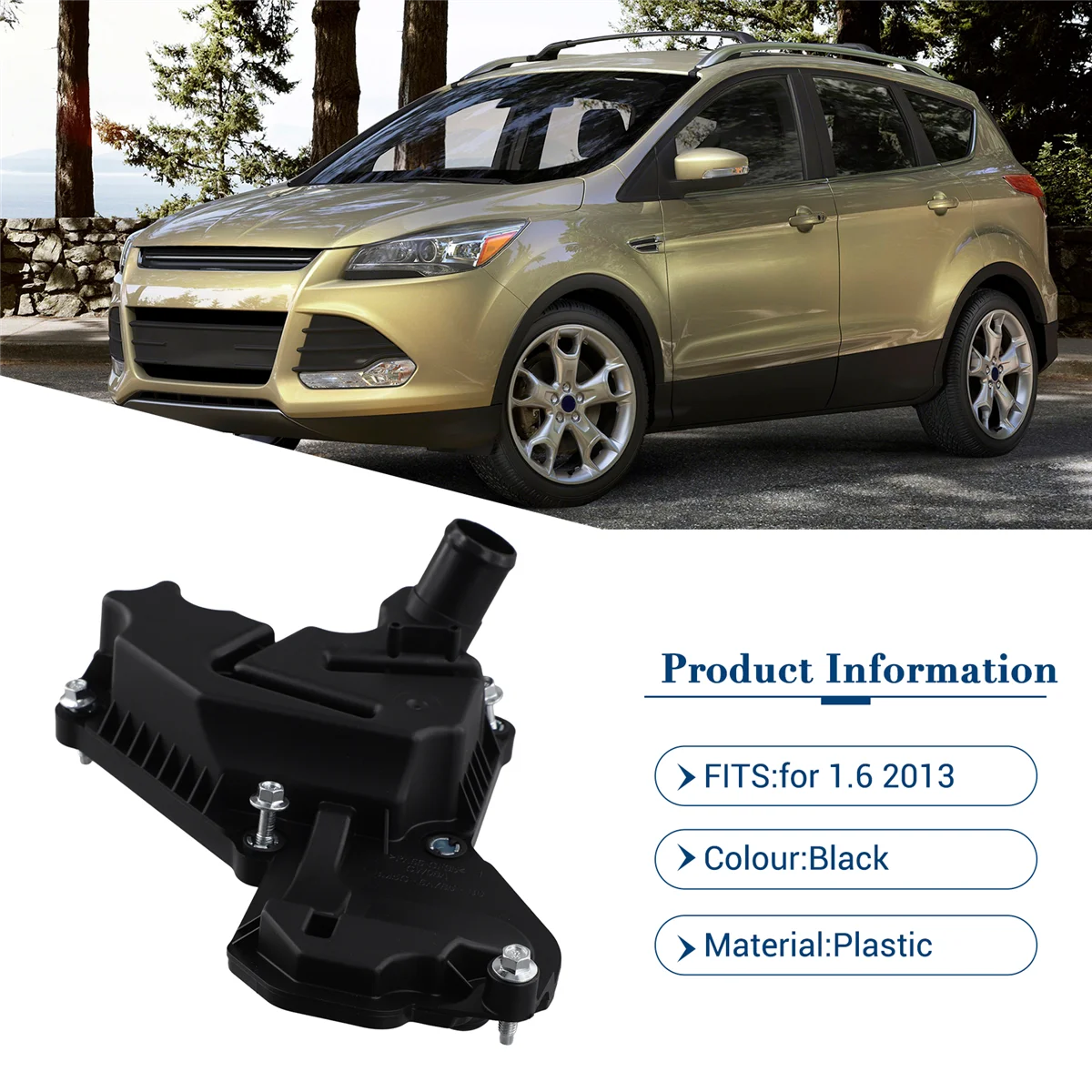 Масляный Сепаратор двигателя Картер вентиляционный корпус для Escape 1 6 2013 BM5G-6A785BC