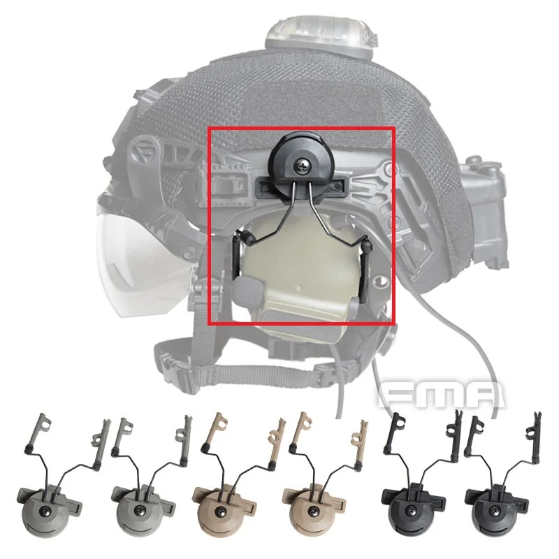 

New Outdoor Sport Special Support for Helmet Comtac Earphone Buckle