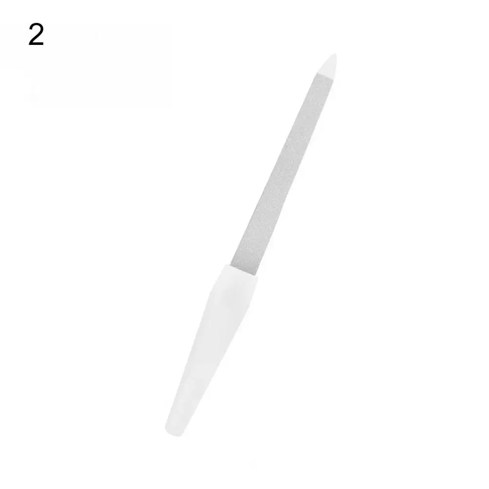 

Пилка для ногтей с нескользящей ручкой, толкатель для кутикулы, буферная пилка для ногтей, инструмент для красоты