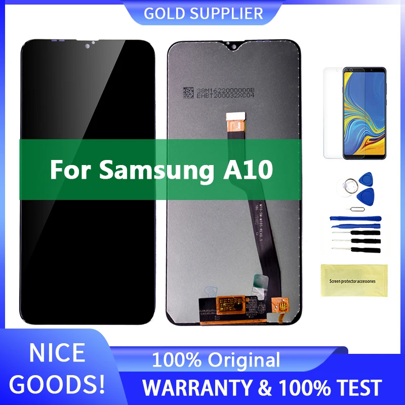 

New Original LCD for Samsung Galaxy A10 A105 Display Screen with Touch Digitizer M10 Assembly SM-A105F A105G A105M Replacement