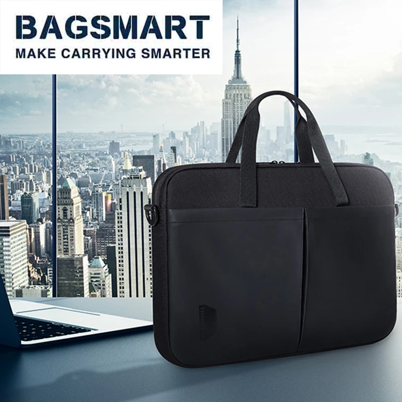 

BAGSMART Anti-drop Large Capacity Laptop Bag Backpack Accessories Business Office Briefcase Handbags for Macbook Air Pro 13 Case