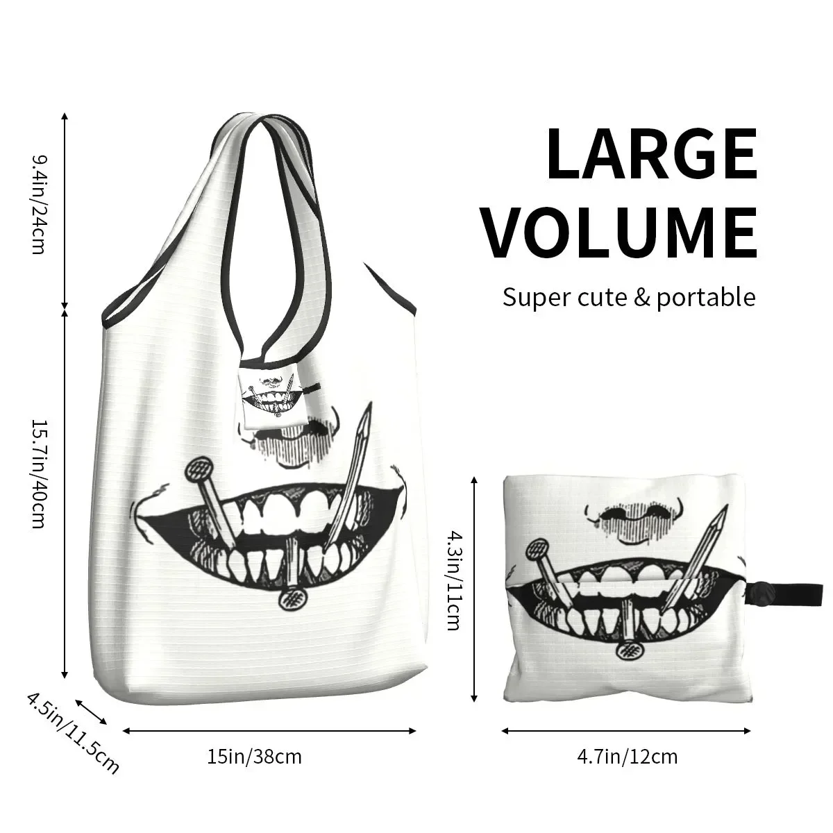 Сумка для покупок Recycling Souichi's Smile Junji Ito женская сумка-тоут портативная японская