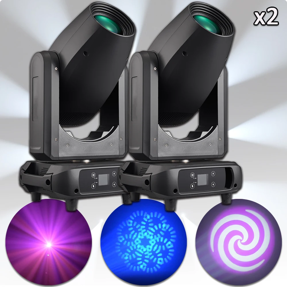 2 шт./партия подвижное освещение DMX512 250 Вт