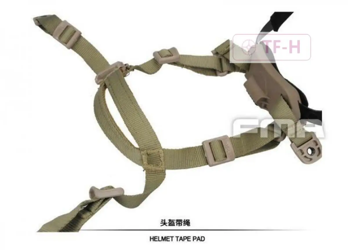 Тактическая подвеска FMA и защитная накладка из пены с эффектом памяти для