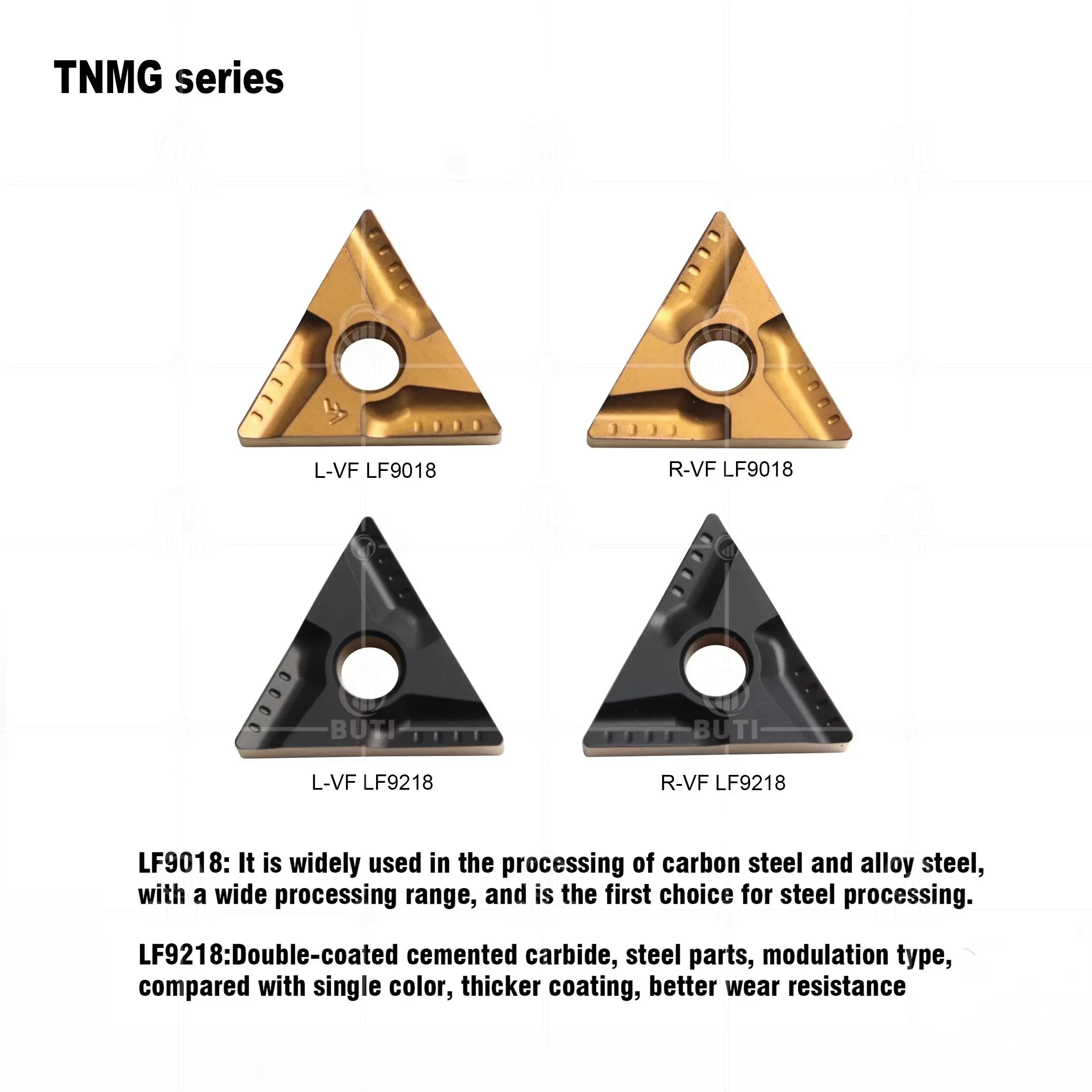DESKAR 100% Оригинальные токарные пластины TNMG160404 TNMG160408R-VF L-VF LF9218 LF9018 для станков с ЧПУ, треугольные, для токарной обработки, режущие инструменты (art.: 3920dac2c31db) - 3920dac2c31db