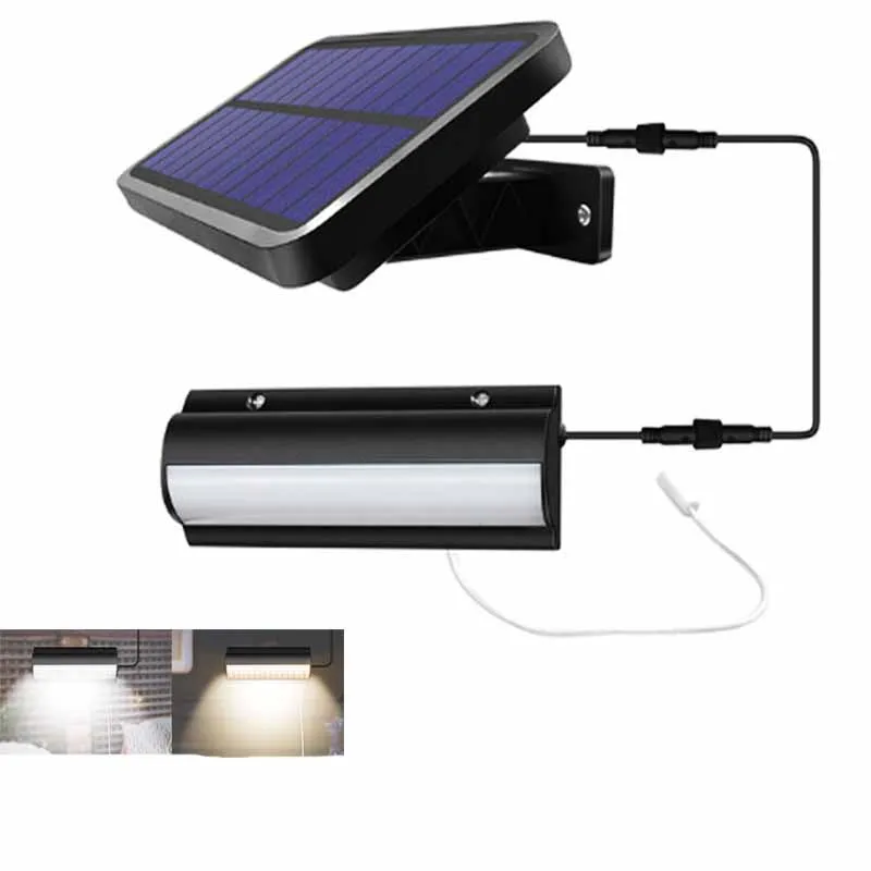 

Уличный подвесной светсветильник льник на солнечной батарее, автоматический сенсорный выключатель, двойная головка, освещение для сада, яр...