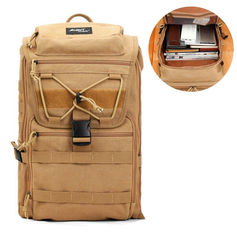 

Мужской светильник 17 дюймов Сумка для ноутбука большая вместительность дорожная Холщовая Сумка для пеших прогулок Женский Мужской рюкзак для улицы