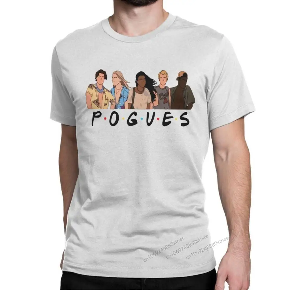 

Pogue Life Outer Banks Season Retro Men's T Shirt TV Show Vintage Tees Short Sleeve Crewneck T-Shirt Cotton Gift Clothes