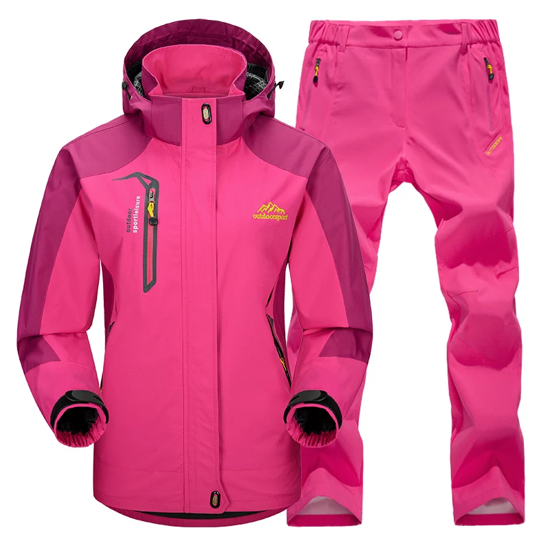 

Женская ветровка для улицы на весну и осень, тонкая ветрозащитная водонепроницаемая куртка для кемпинга, походная велосипедная спортивная ...