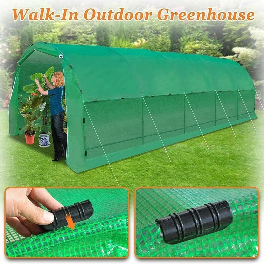 Зажим для теплицы наборы зажим ламинирования 20 шт. пленки из АБС-пластика