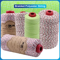 50 500lb dacron kite string braided polyester thread mason line abrasion resistant low stretch for fishing large kite flying